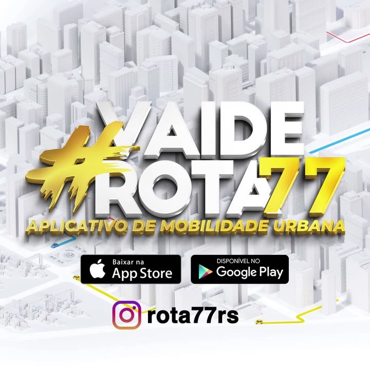 Animação: como pedir uma corrida no Rota77